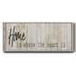 Home - Floater Framed Canvas Print