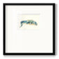 Alligator - Double Matboard Framed Print