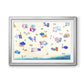 Colorful Beach Premium Framed Print - Ready to Hang