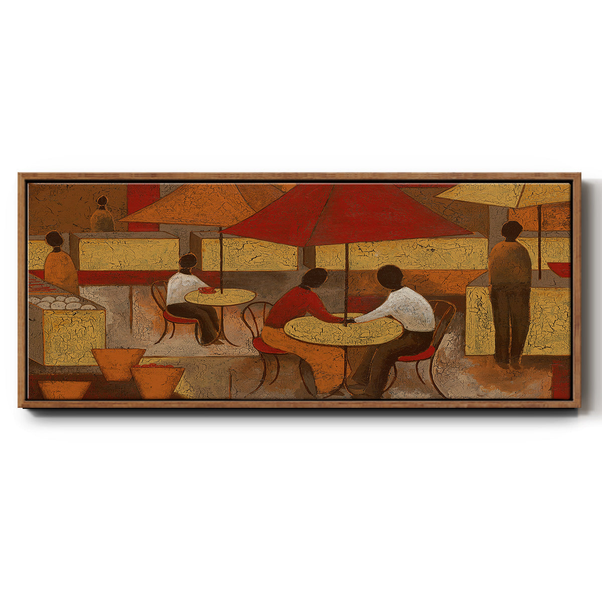 Lasting Memory I - Floater Framed Canvas Print