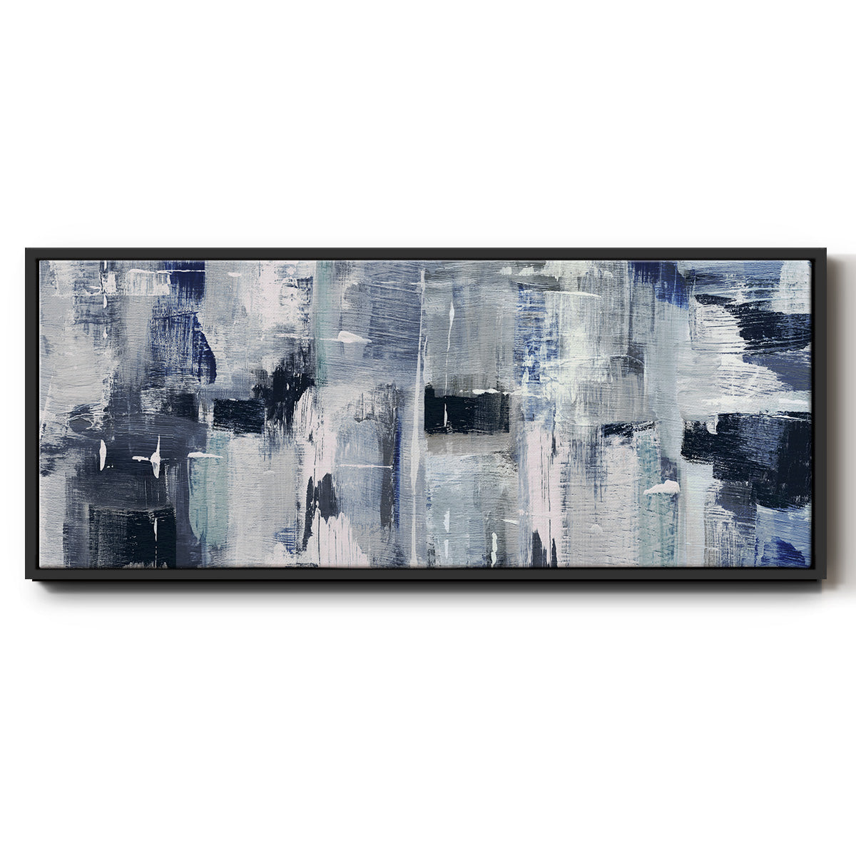 Spring Mountains - Floater Framed Canvas Print