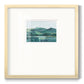 Green Grey Mountains II - Double Matboard Framed Print