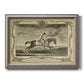 Distinguished Horses I Premium Framed Canvas- Ready to Hang