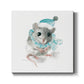 Christmas Critter Mouse-Premium Gallery Wrapped Canvas - Ready to Hang