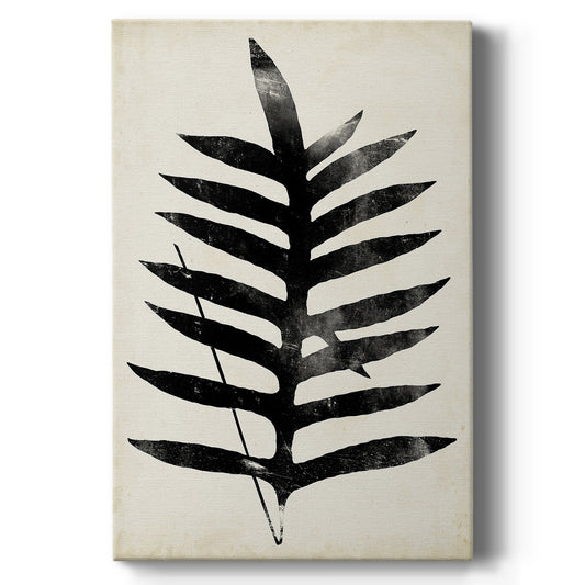 Fern Silhouette III - Canvas Art Print