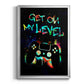 Gamer Tag II - Modern Framed Canvas Print