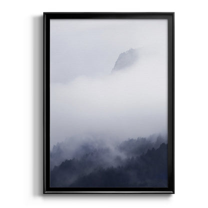Above the Clouds - Modern Framed Canvas Print