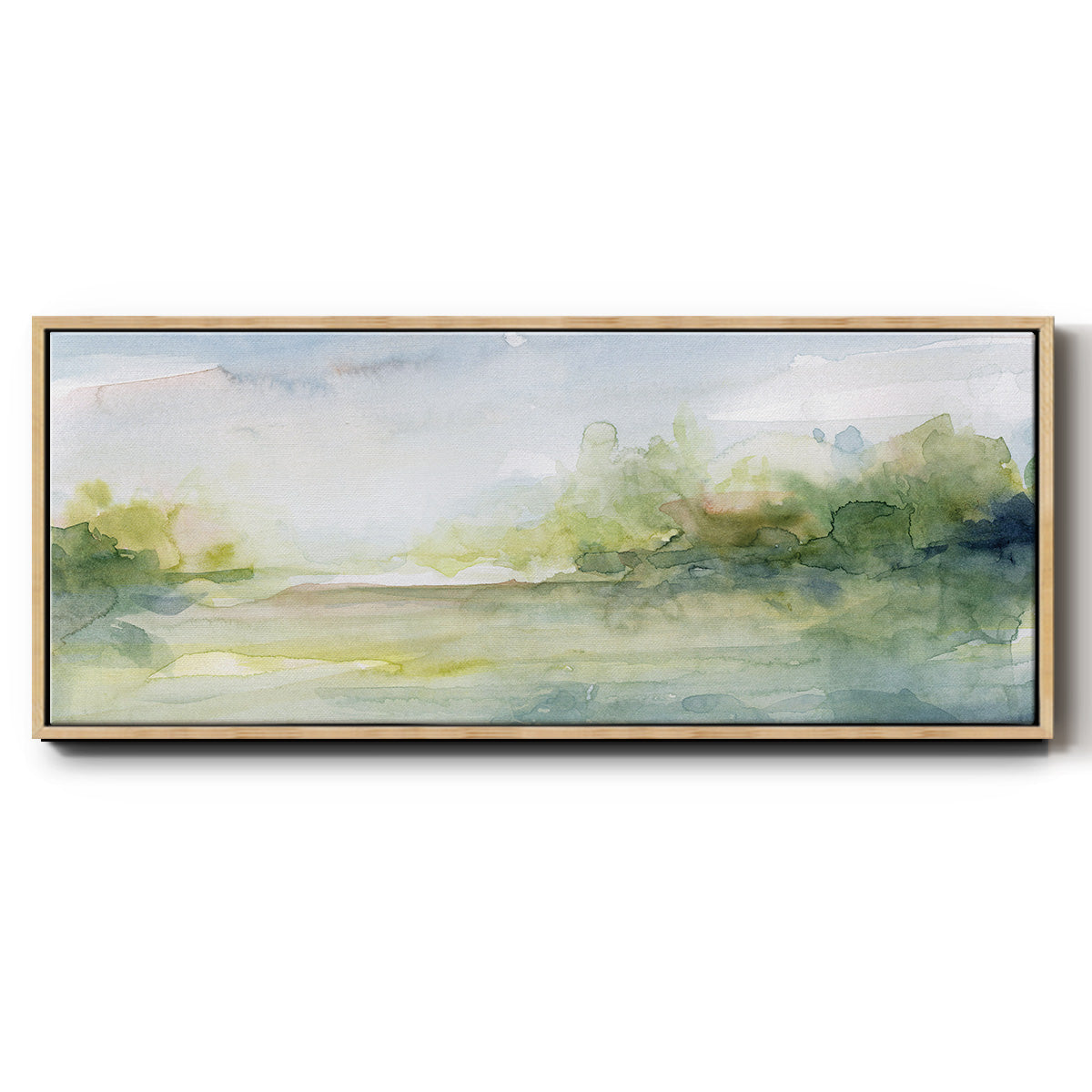 Clear Day - Floater Framed Canvas Print
