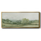 Vintage Landscape Sketch II - Floater Framed Canvas Print