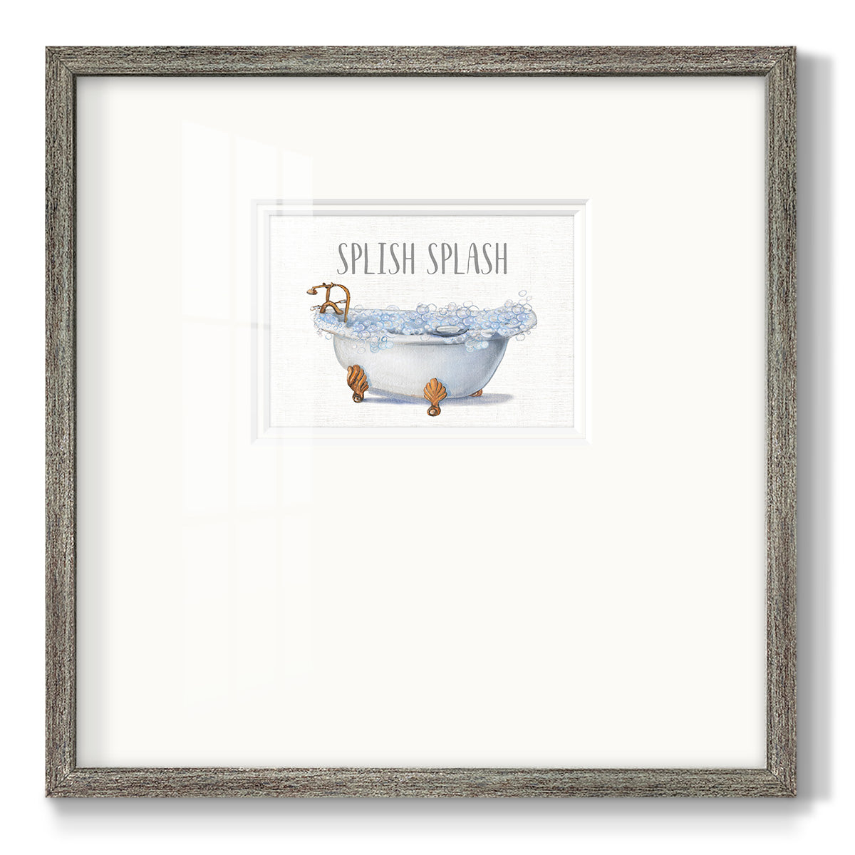 Splish Splash Premium Framed Print Double Matboard