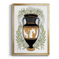 Greek Vases II - Modern Framed Canvas Print