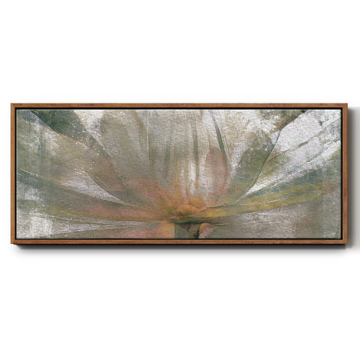 Lily Light - Floater Framed Canvas Print