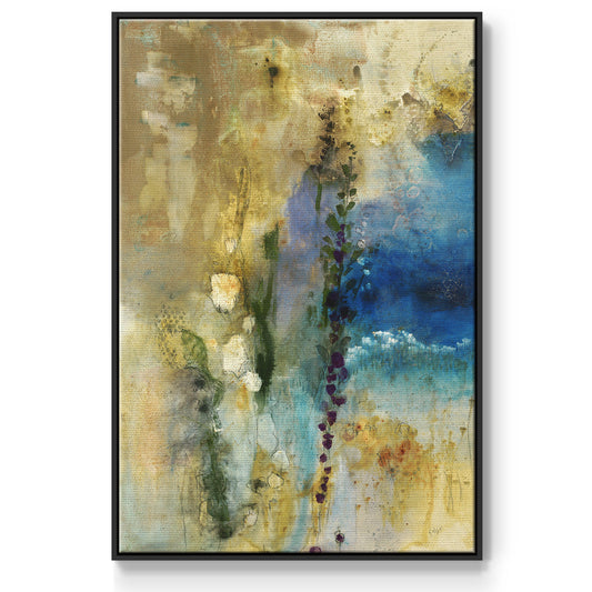 Immerge II - Floater Framed Canvas Print