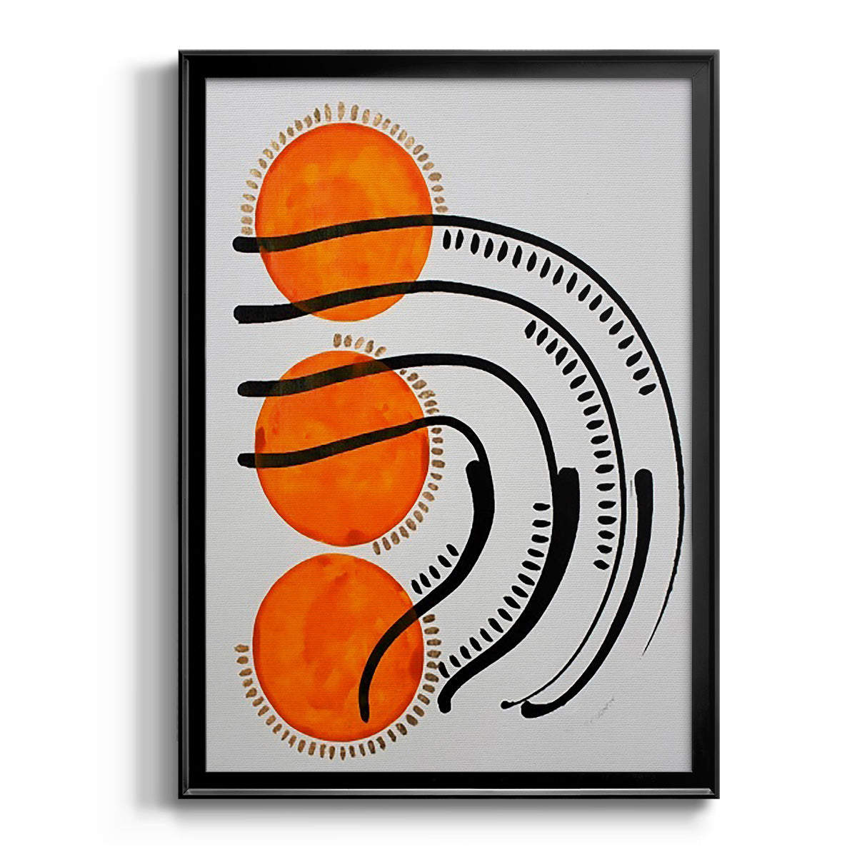 Get a Grip - Modern Framed Canvas Print