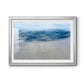 Aegean Blue Water - Modern Framed Art Print