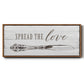 Spread the Love - Floater Framed Canvas Print