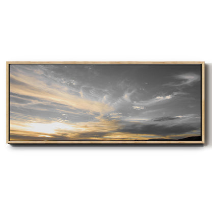 Sky Above - Floater Framed Canvas Print
