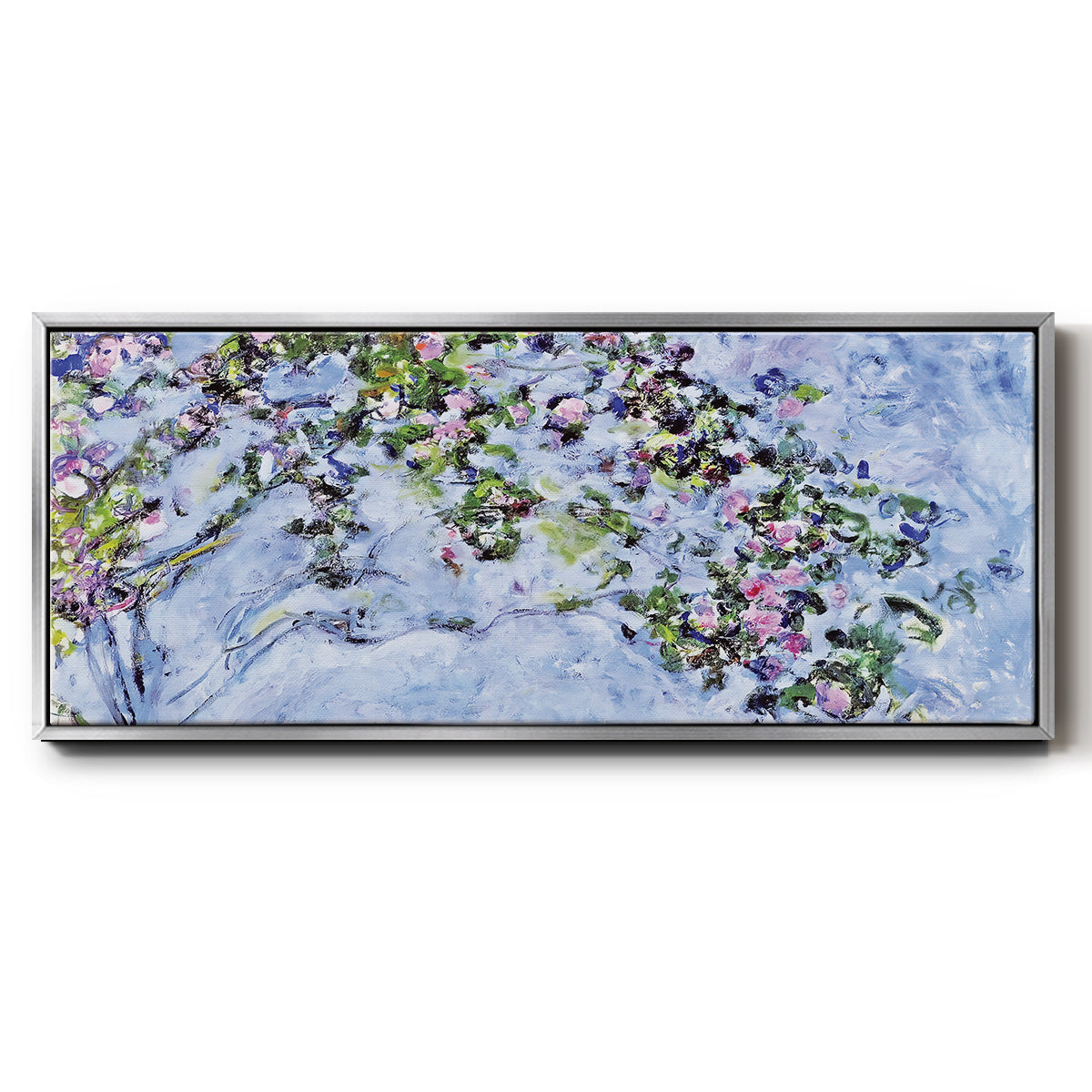 The Rose Bush, 1925 - Floater Framed Canvas Print