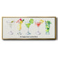 Happy Hour Cocktails - Floater Framed Canvas Print