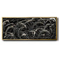 Linear Movement I - Floater Framed Canvas Print