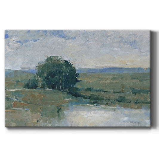 Riverbank Impression I - Canvas Art Print