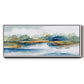 Blue Serenity - Floater Framed Canvas Print