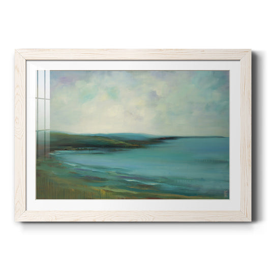 The Sound - Barnwood Framed Art Print