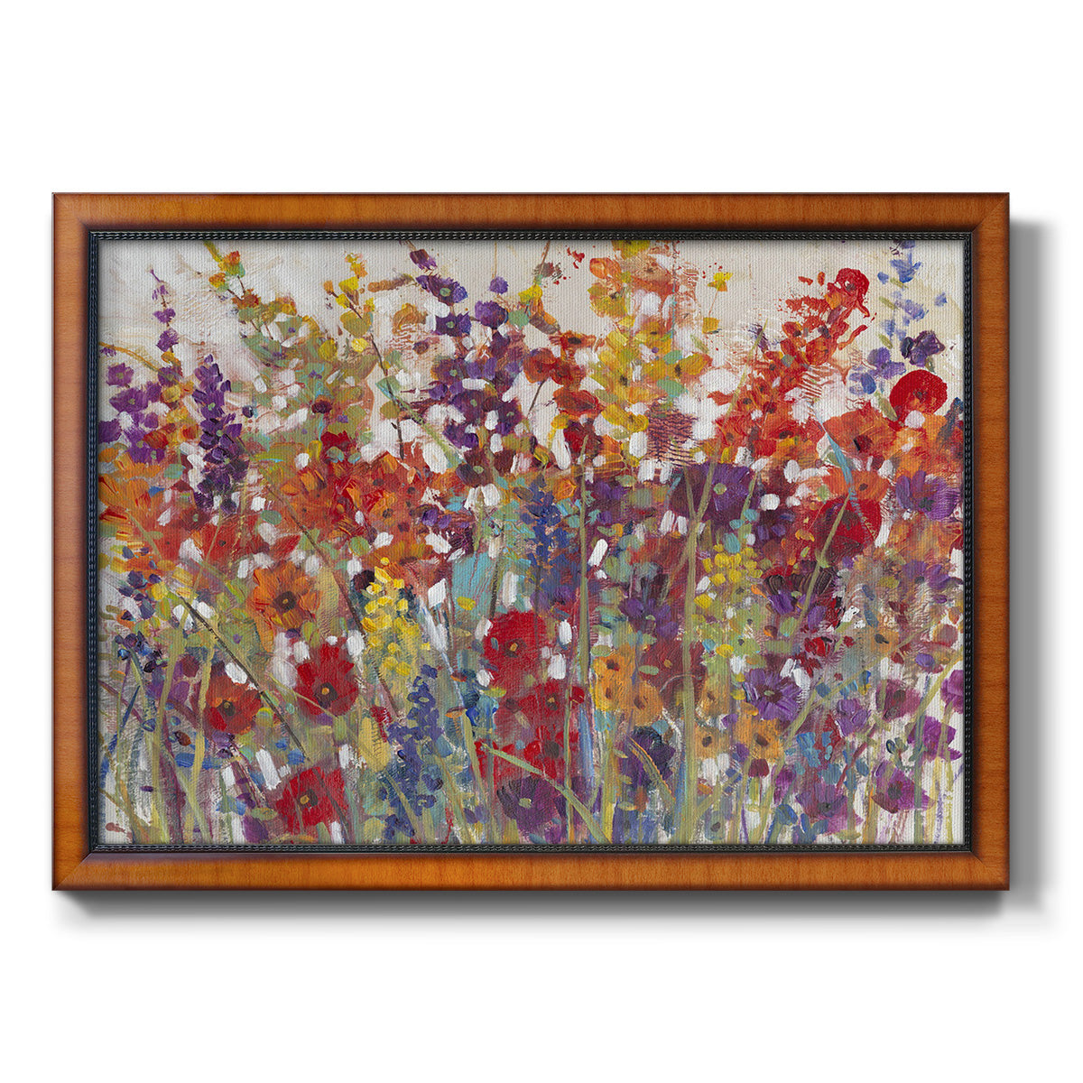 Variety of Flowers II Premium Framed Canvas- Ready to Hang