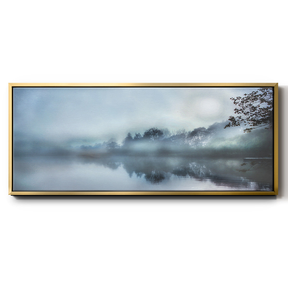 Morning Wonders - Floater Framed Canvas Print