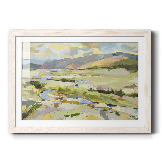 Mile Ten - Barnwood Framed Art Print