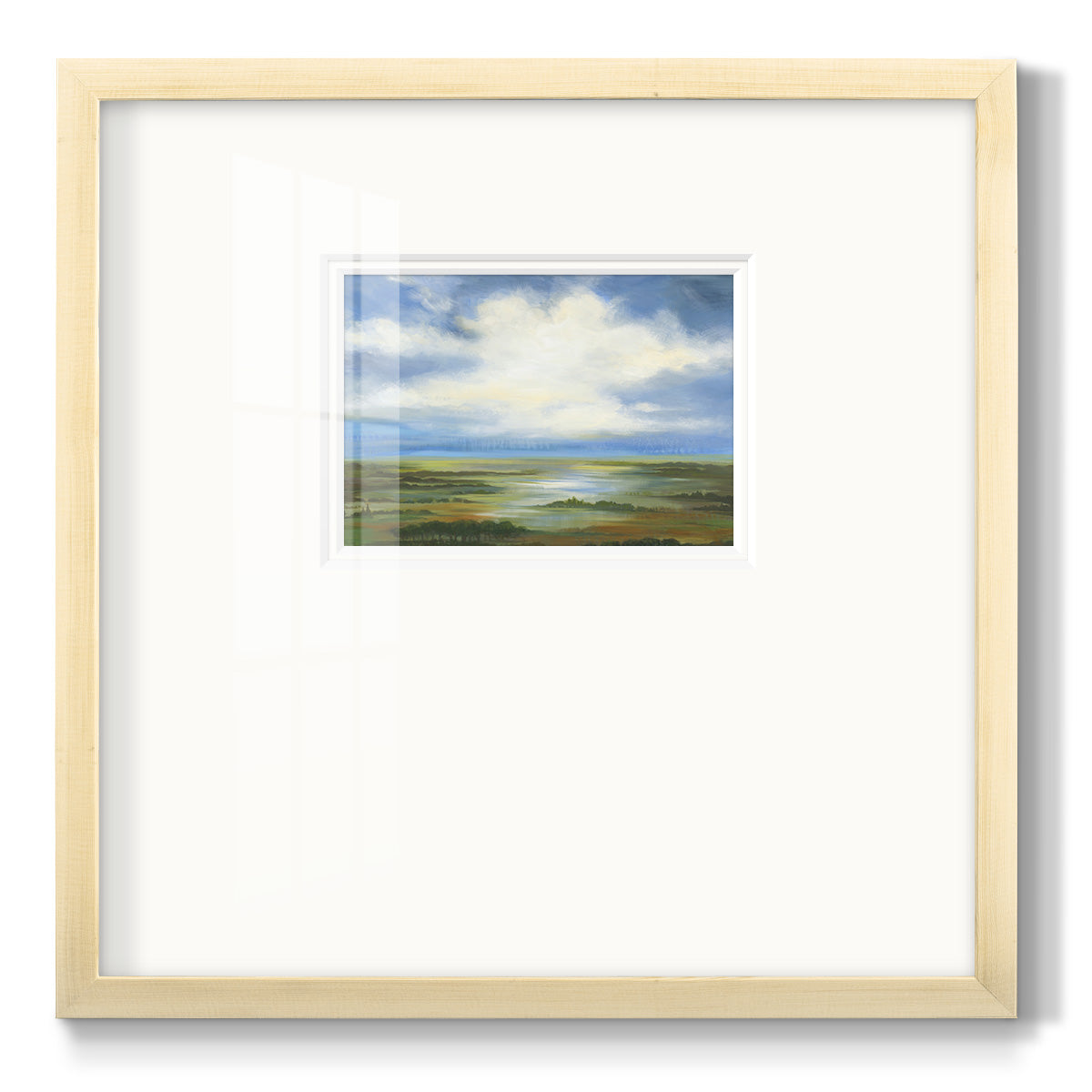 Lighting the Way - Double Matboard Framed Print