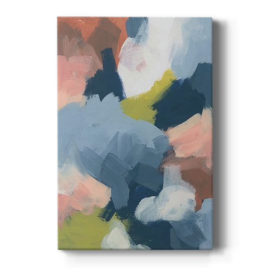 Soft Indigo Atmosphere I - Canvas Art Print