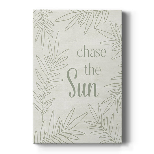 Chase the Sun Premium Gallery Wrapped Canvas - Ready to Hang