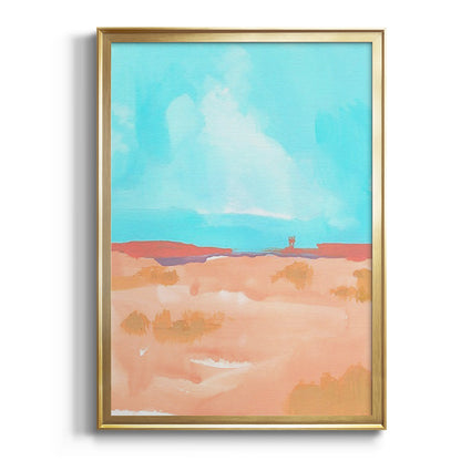 Wide Open Spaces II - Modern Framed Canvas Print