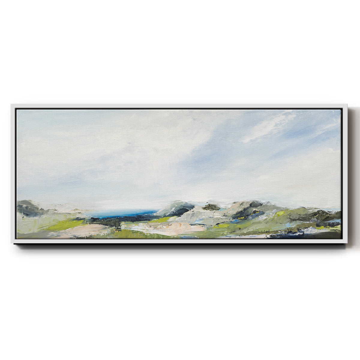 The Earth Sings - Floater Framed Canvas Print