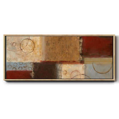 Seasons Go Round II - Floater Framed Canvas Print