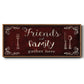 Friends and Family - Floater Framed Canvas Print