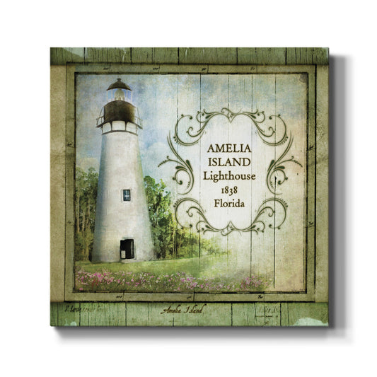 Florida Lighthouse I - Canvas Art Print