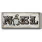 Winter Wonderland Friend Noel - Floater Framed Canvas Print