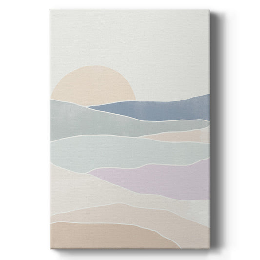 Wave Tableau I Premium Gallery Wrapped Canvas - Ready to Hang