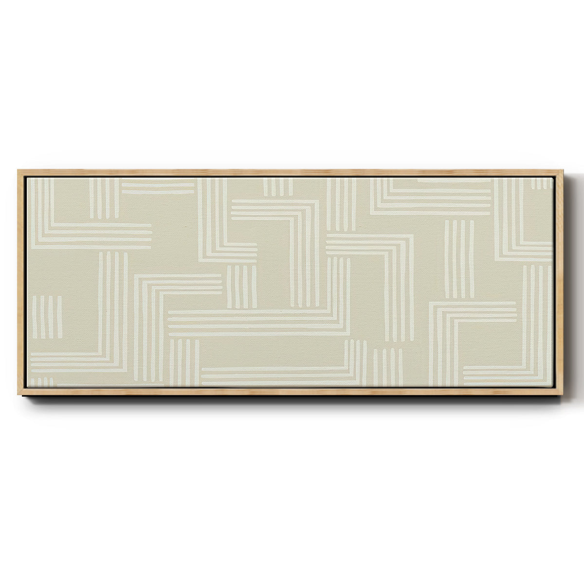 Roll Crossing III - Floater Framed Canvas Print