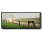 Around the Bend - Floater Framed Canvas Print
