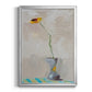 Single & Ready to Mingle - Modern Framed Canvas Print