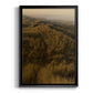 Golden Fog II - Modern Framed Canvas Print