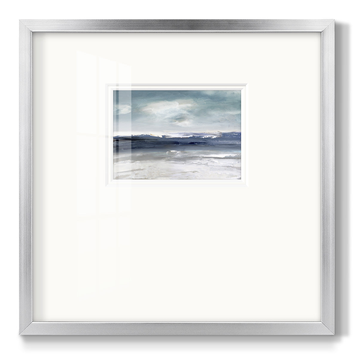 Beachcombers Paradise Premium Framed Print Double Matboard