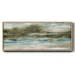 Riverbank - Floater Framed Canvas Print