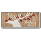 Dashing Through The Snow - Floater Framed Canvas Print