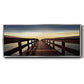 Naples Cove - Floater Framed Canvas Print