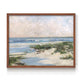 Soft Morning Sea - Restickable Framed Art Print