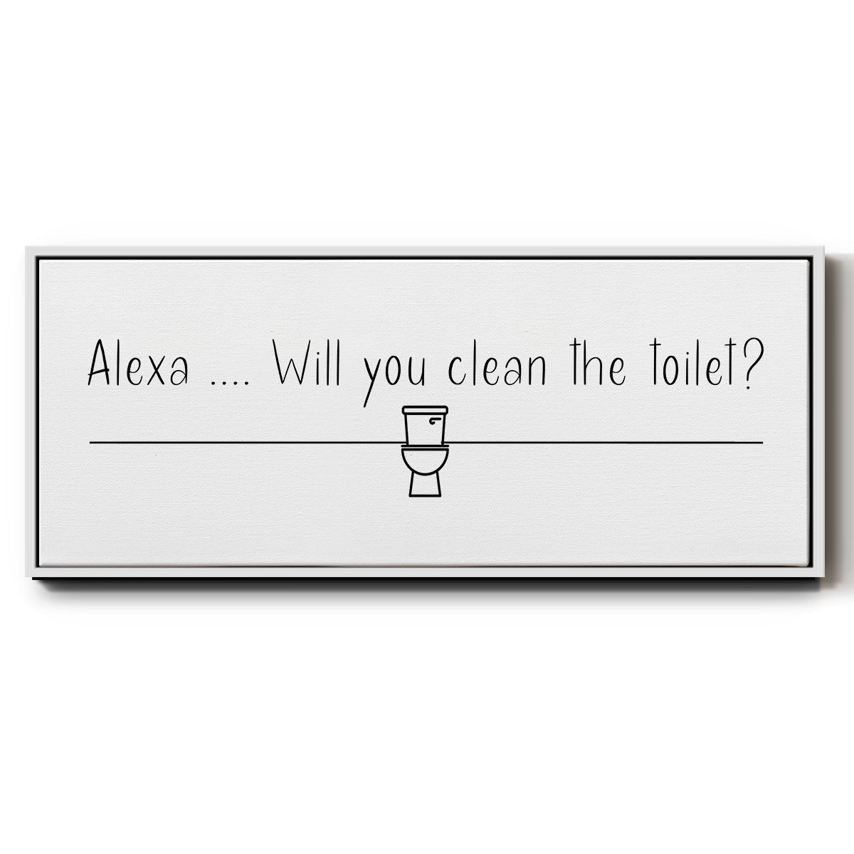 Alexa ... - Floater Framed Canvas Print